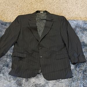 Jos. A. Bank Dark Gray Pinstripe Blazer